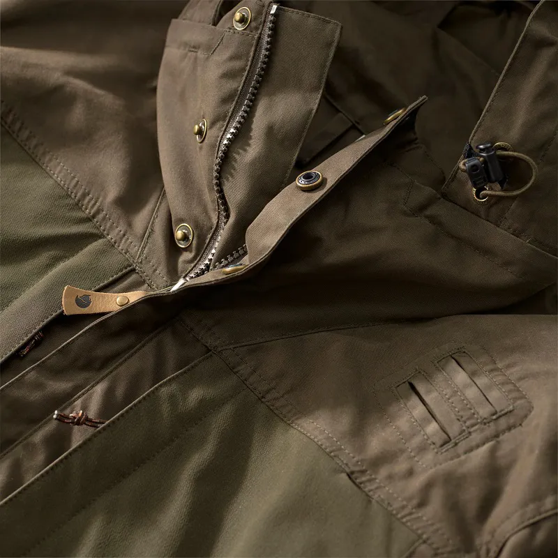 Fjallraven Mens Lappland Hybrid Jacket Deep Forest-1